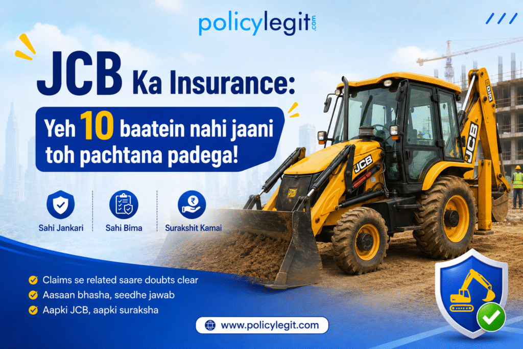Important questions for JCB Insurance