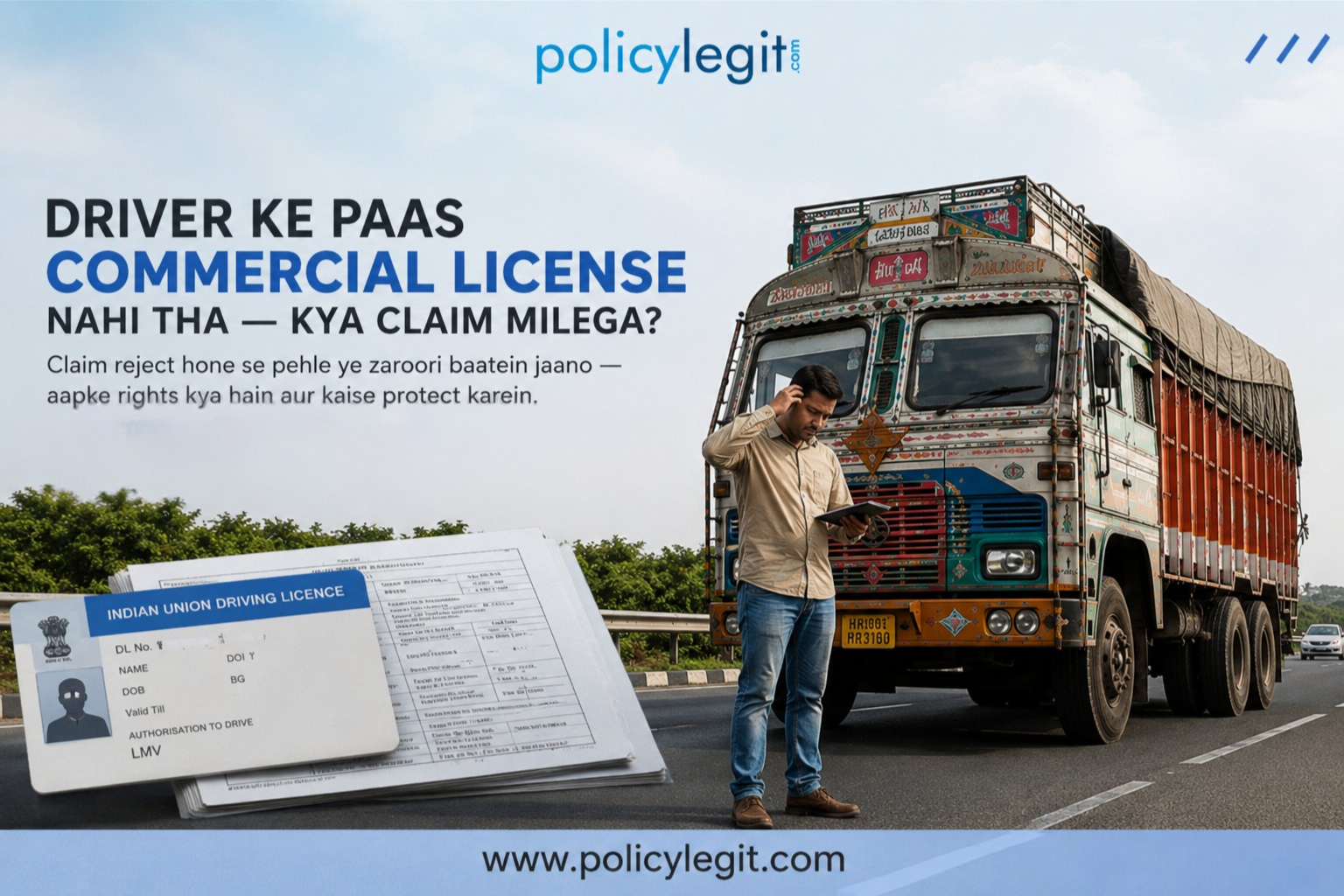 Truck Insaurance Claim settlement