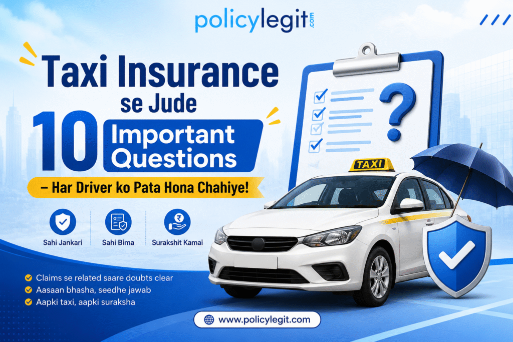 Top 10 questions related to taxi insurance